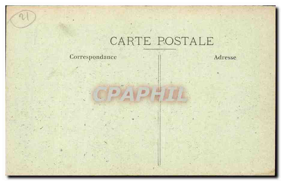 Dijon - Hotel de la Cloche - CPA - CPA (ferme de Sully) — Rückseite