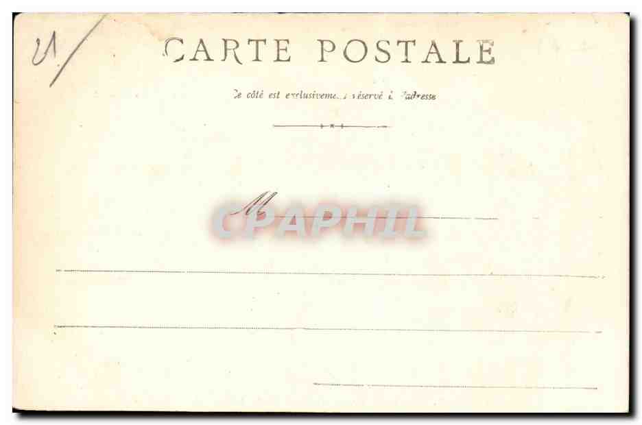 Dijon - Place d'Armes et rue de la Liberte - CPA  — Rückseite