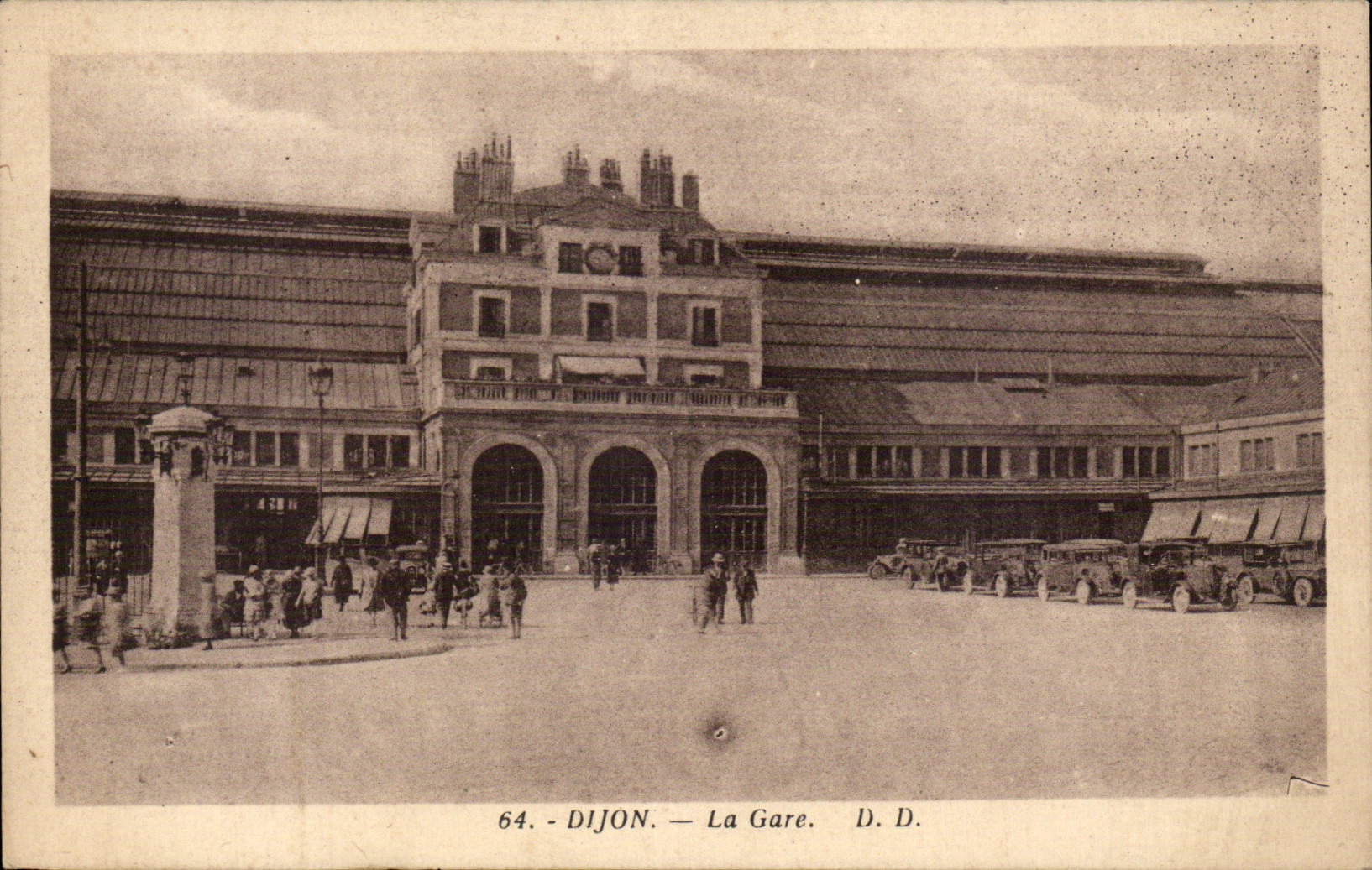 Dijon - La Gare - CPA 