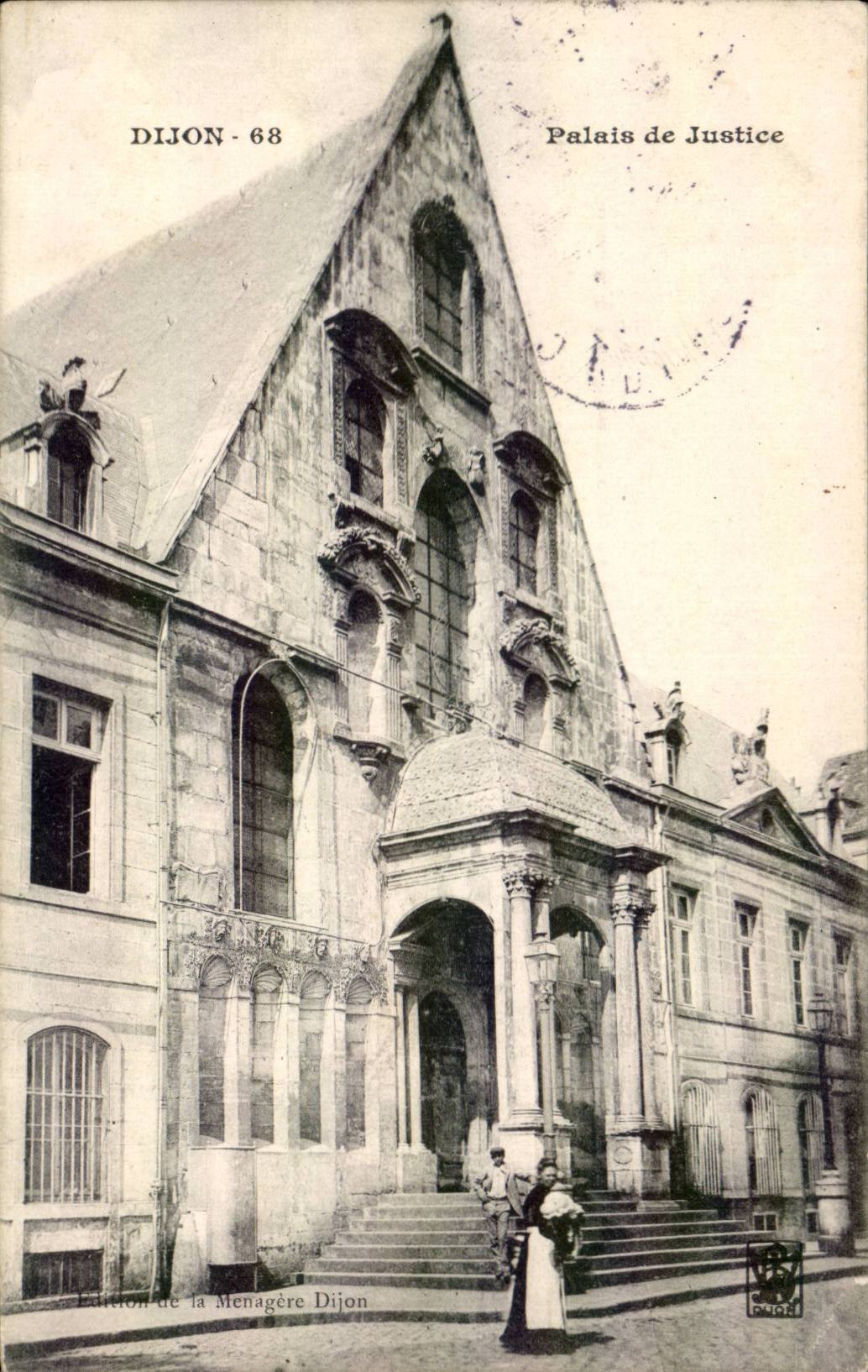 Dijon - Palais de Justice - CPA 