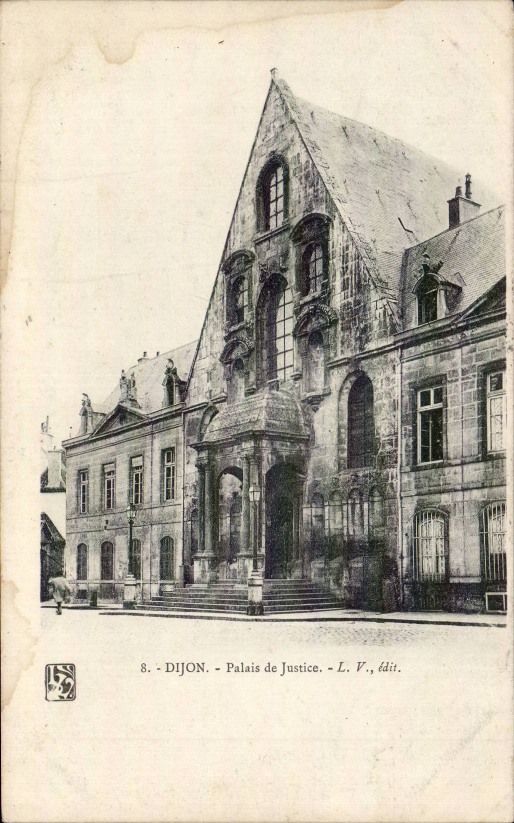 Dijon - Palais de Justice - CPA 