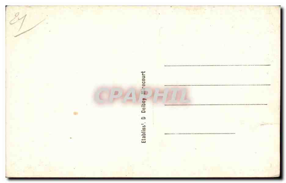 Dijon - Porte Guillaume - CPA  — Verso