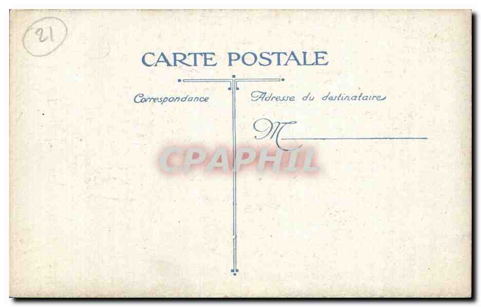 Dijon - Le Parc Jardin de l'arquebuse Le peuplier noir - CPA  — Rückseite