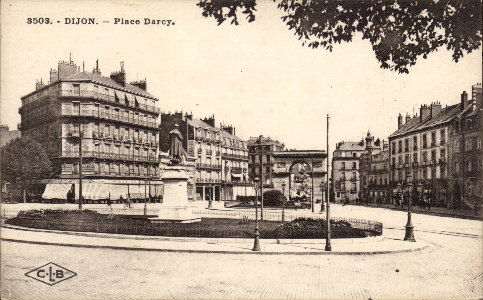 Dijon - Place Darcy - CPA 