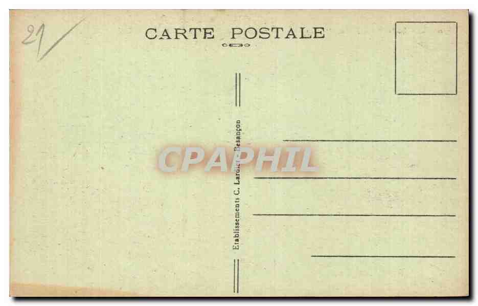 Dijon - Place Darcy - CPA  — Rückseite
