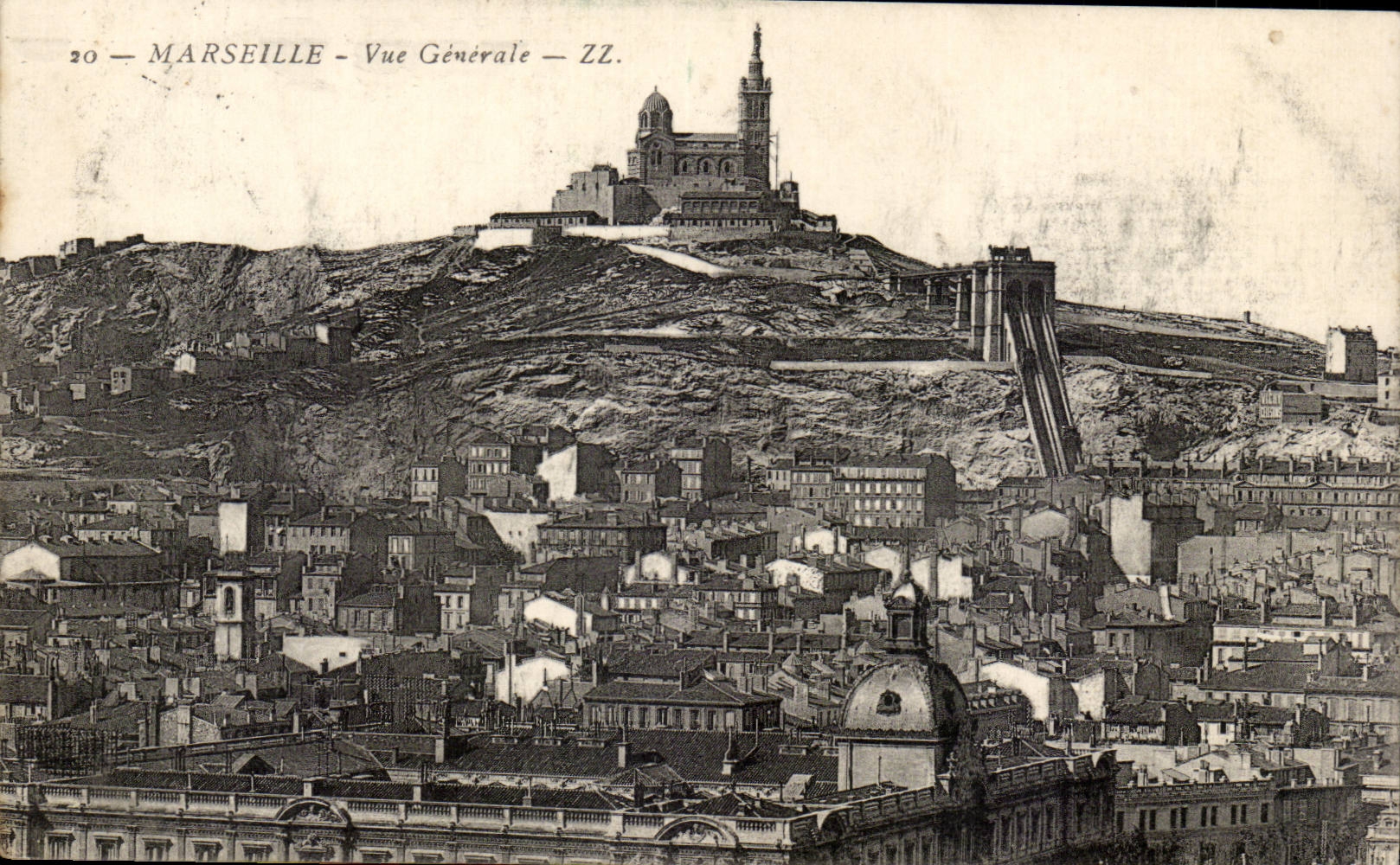 Marseille - Vue Generale - CPA 