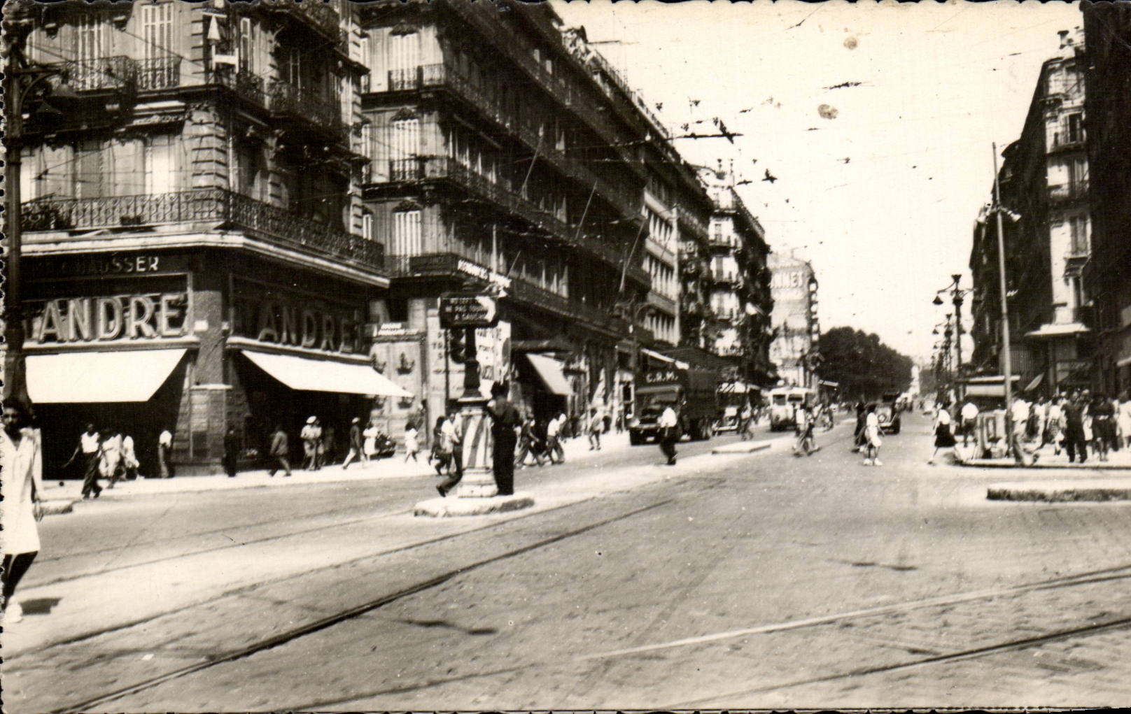 Marseille - La Canebiere - CPA 