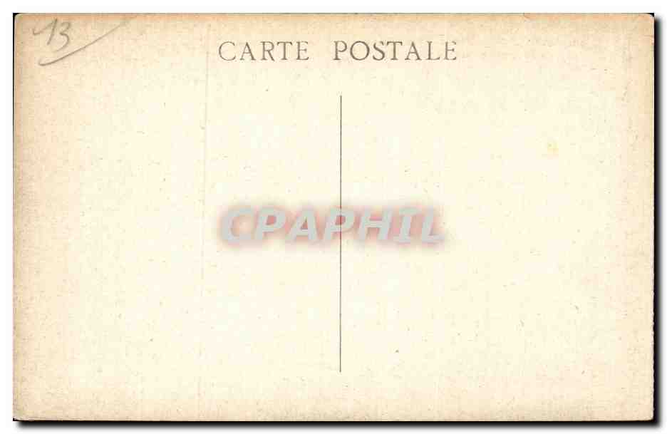 Marseille - Place Castellane et la Fontaine Cantini - CPA -  — Verso