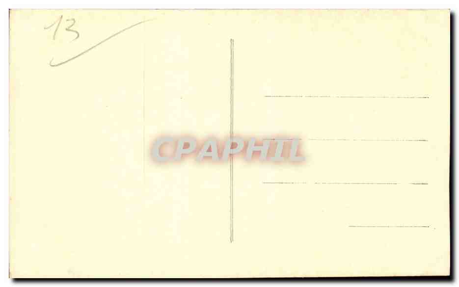 Marseille - Le cours Saint Louis et la Canebiere - CPA -  — Verso