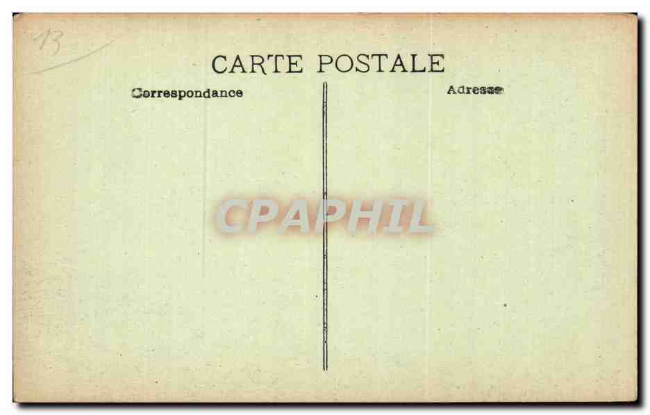 Marseille — Collection du Château d'If, Edmond Dantès et l'abbé Faria étudient leur évasion — Rückseite