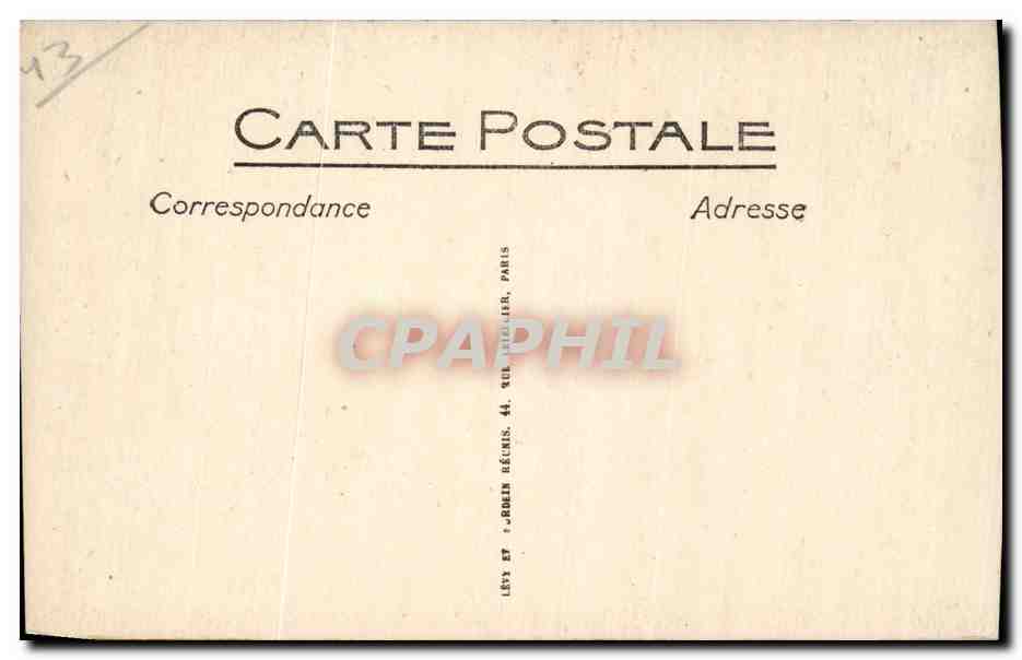 Marseille - Exposition Coloniale de Marseille - CPA  — Rückseite