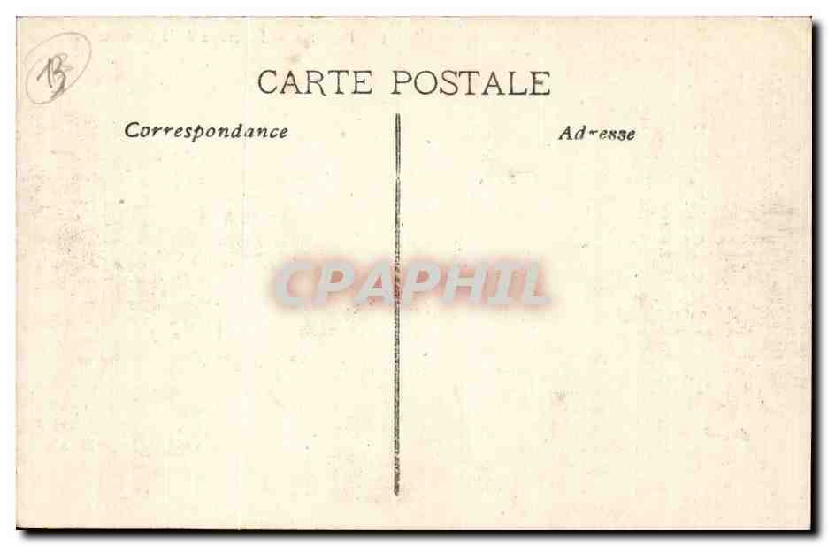Marseille - Panorama de la Corniche - CPA  — Rückseite