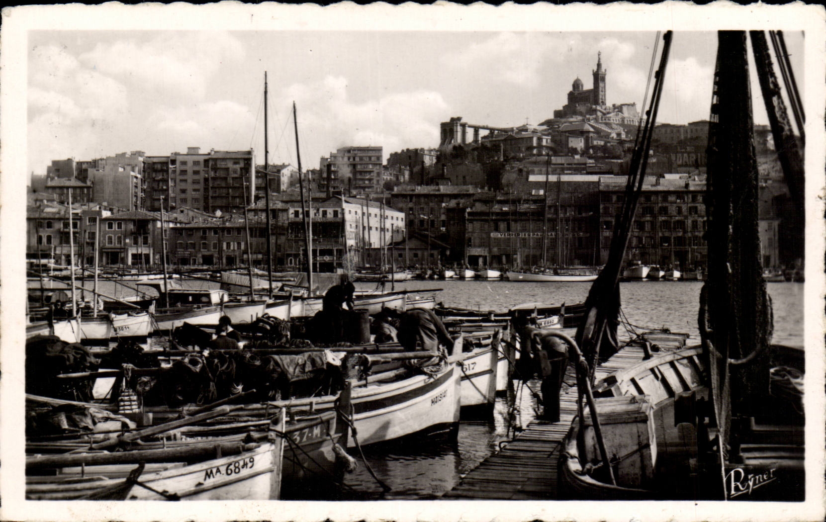 Marseille - Un Coin du Port - CPA 