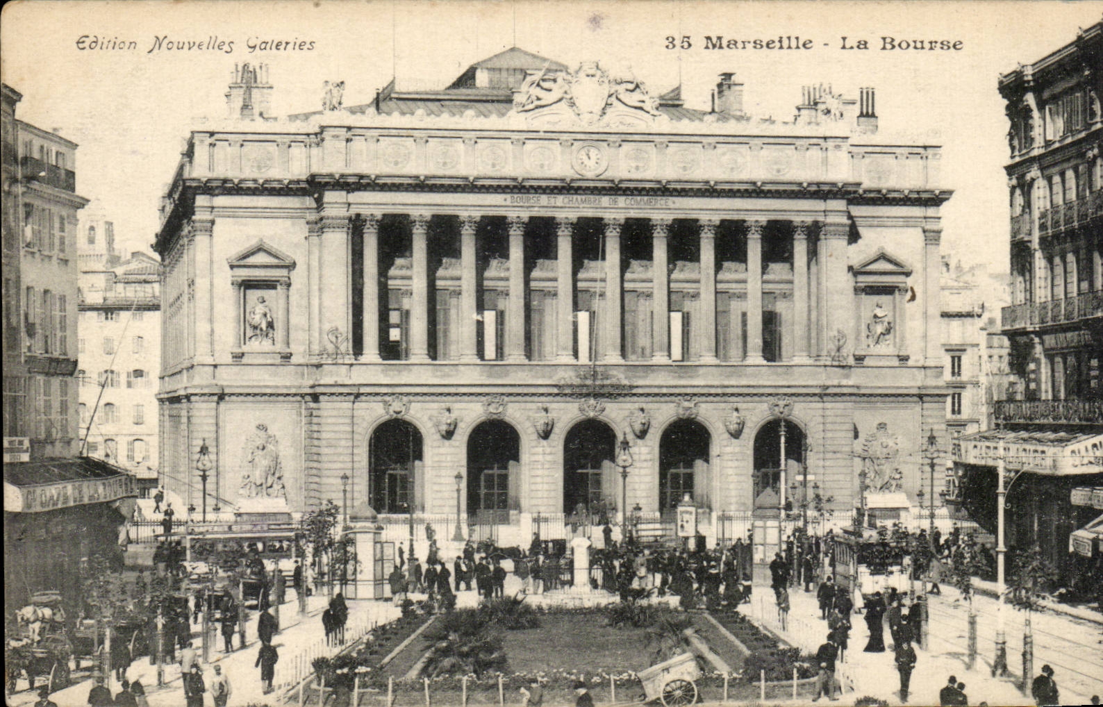 Marseille - La Bourse - CPA 