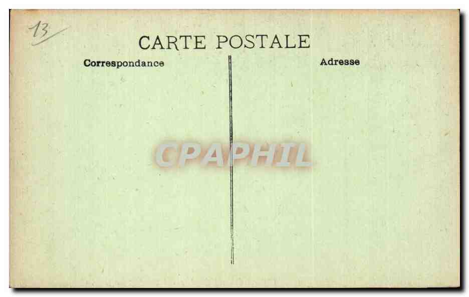 Edmond Dantès conducido a la prisión — Castillo de If — Colección del Castillo de If — Reverso