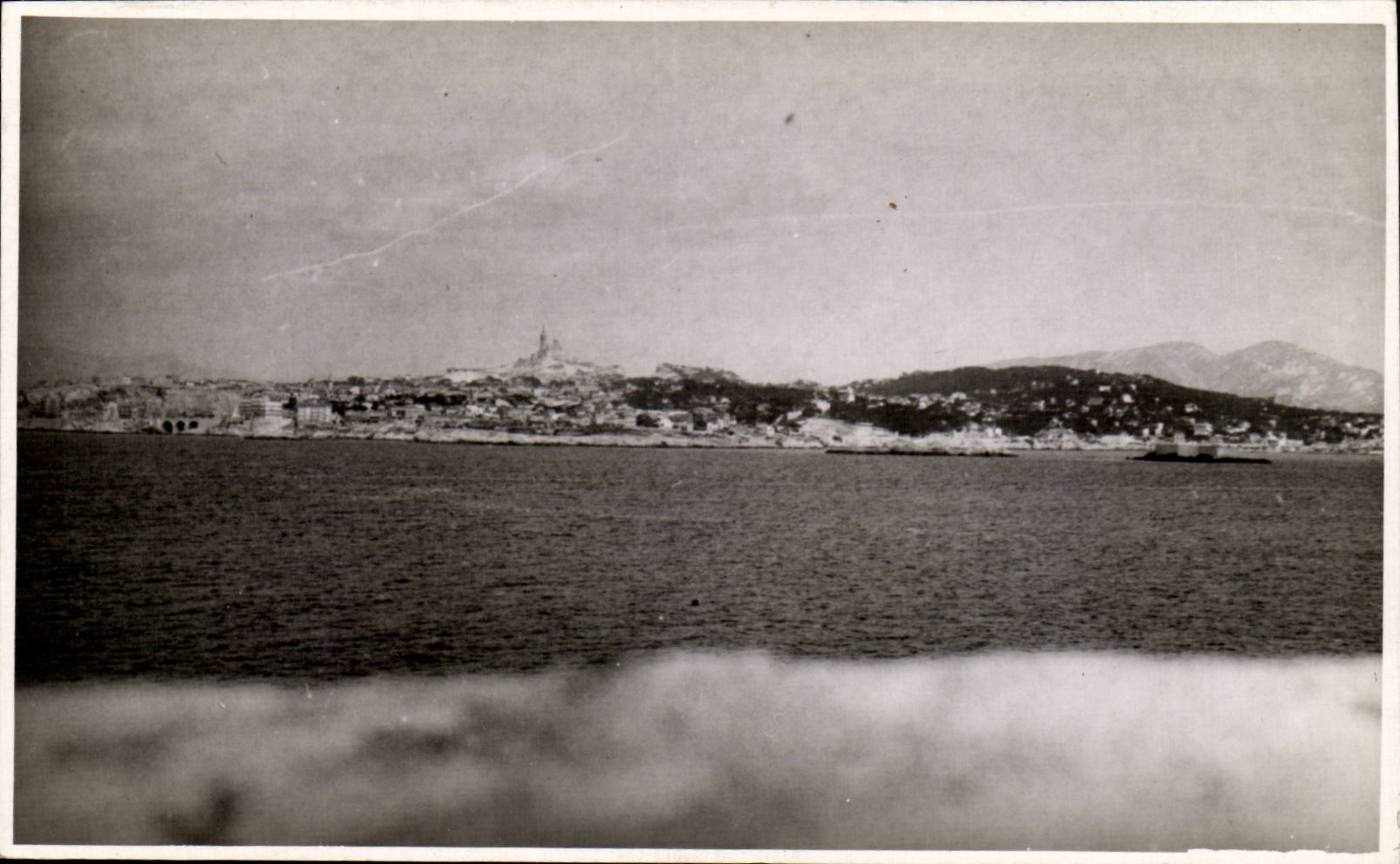 Marseille - Vue du Chateau d'If - CPA 