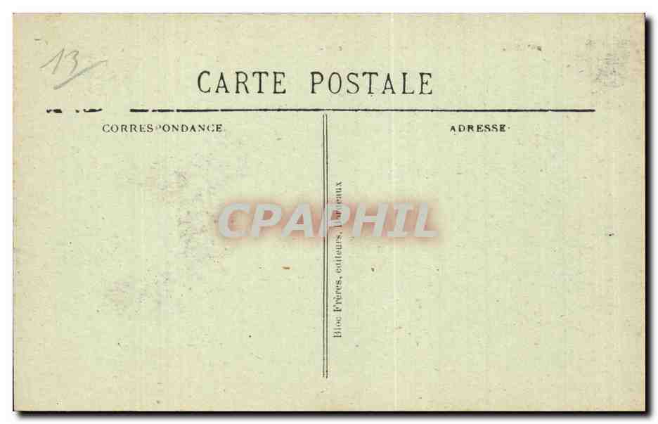 Marseille - Rue Noailles - CPA  — Rückseite