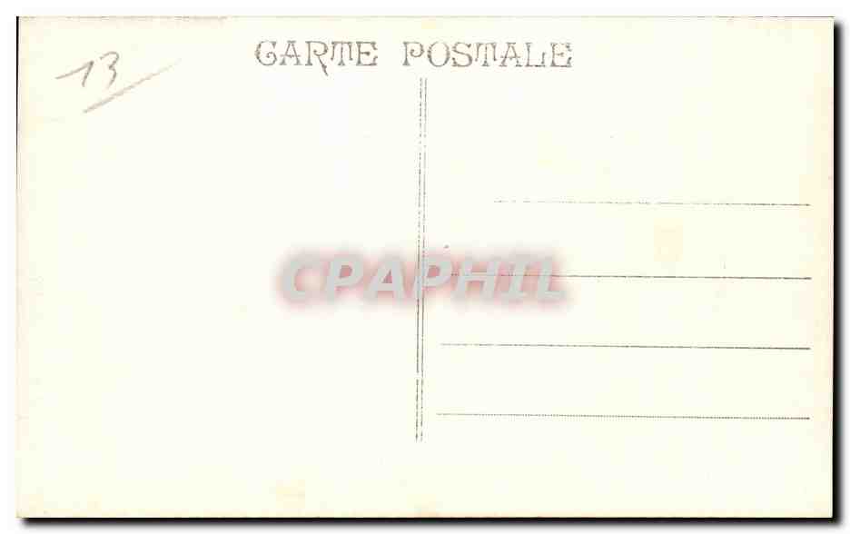 Marseille - Le Prado - CPA  — Rückseite