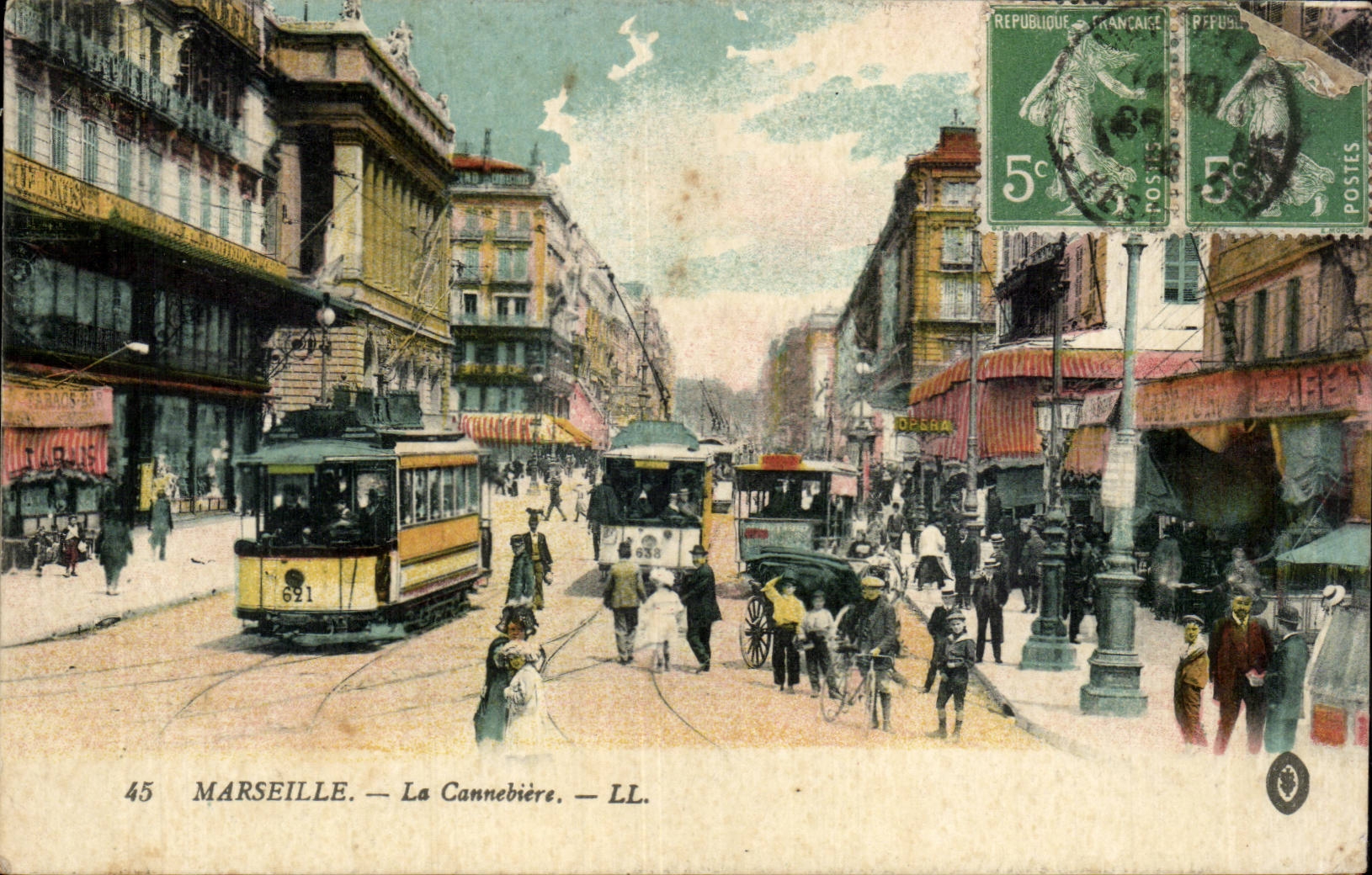 Marseille — La Cannebière — LL.