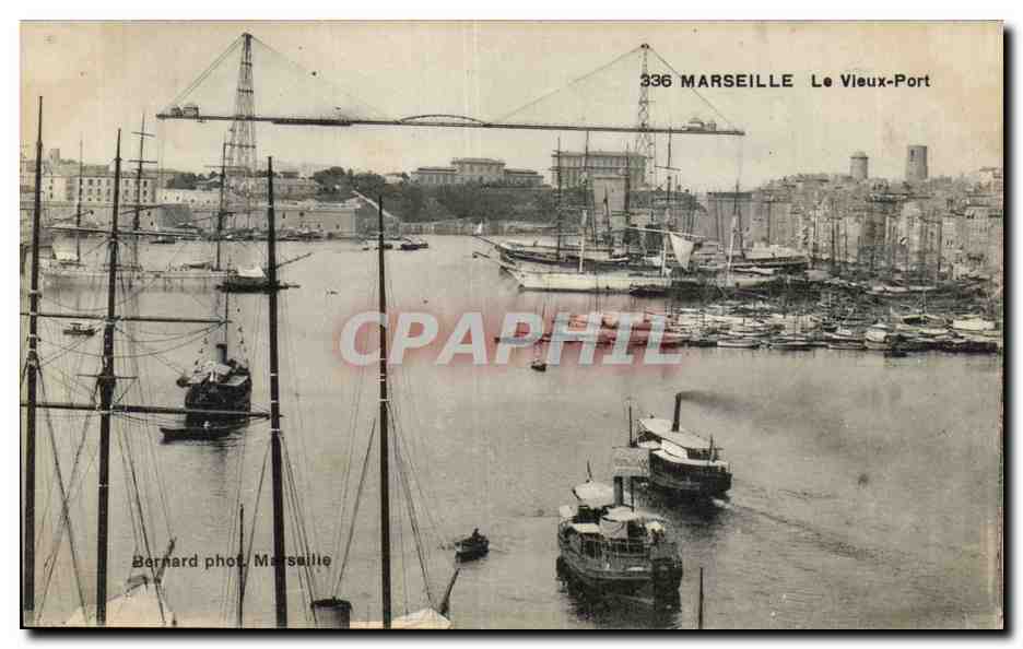 Marseille - Le Vieux Port - CPA 