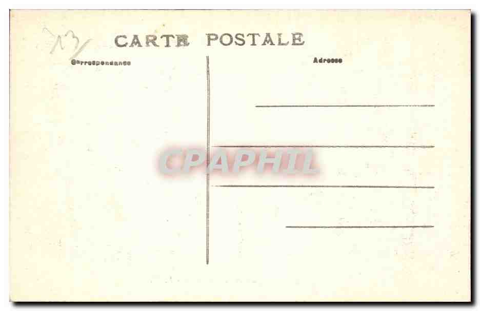 MARSEILLE — Quai de la Fraternité — L. M. — Verso