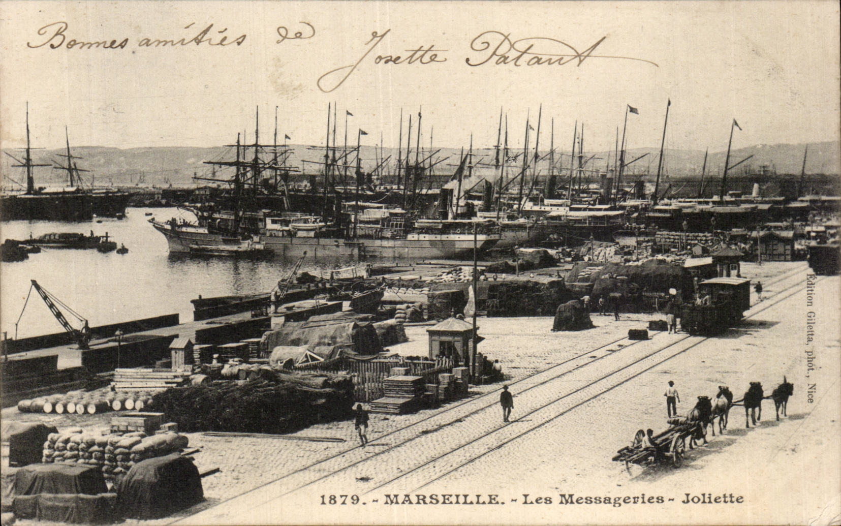Marseille — Les Messageries — Joliette — Patton Giletta, phot. Nice