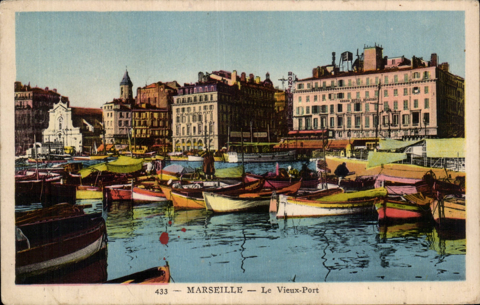 Marseille - Le Vieux Port - CPA 