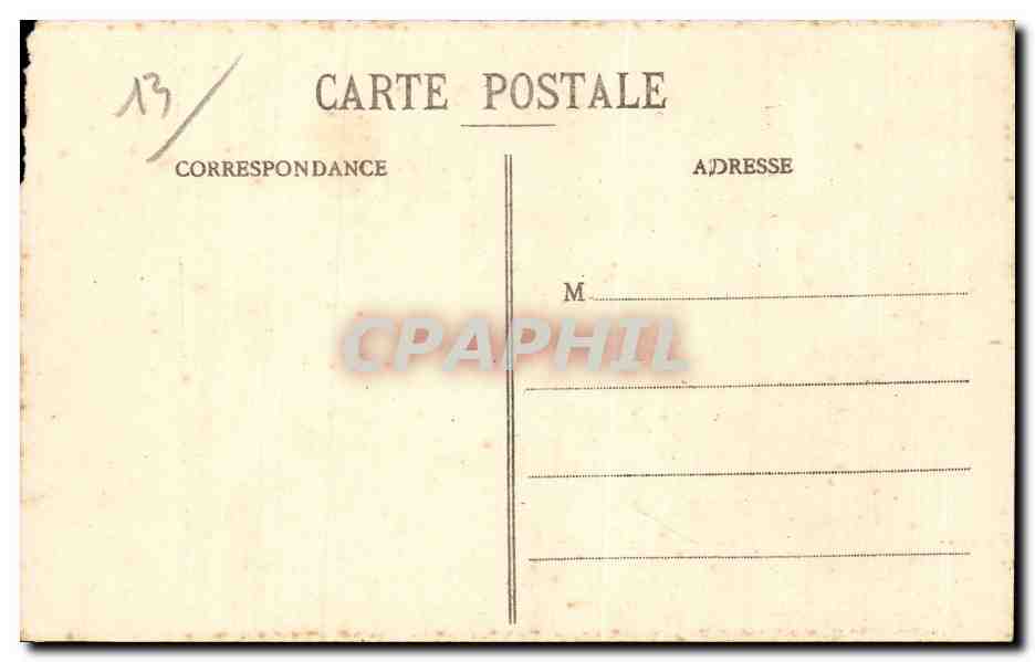 Marseille - Vue Generale des Bassins de la Joliette - CPA  — Rückseite