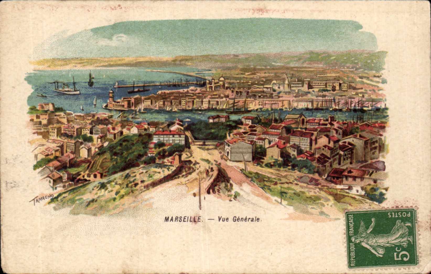 Marseille — Allgemeiner Blick — Tamagno