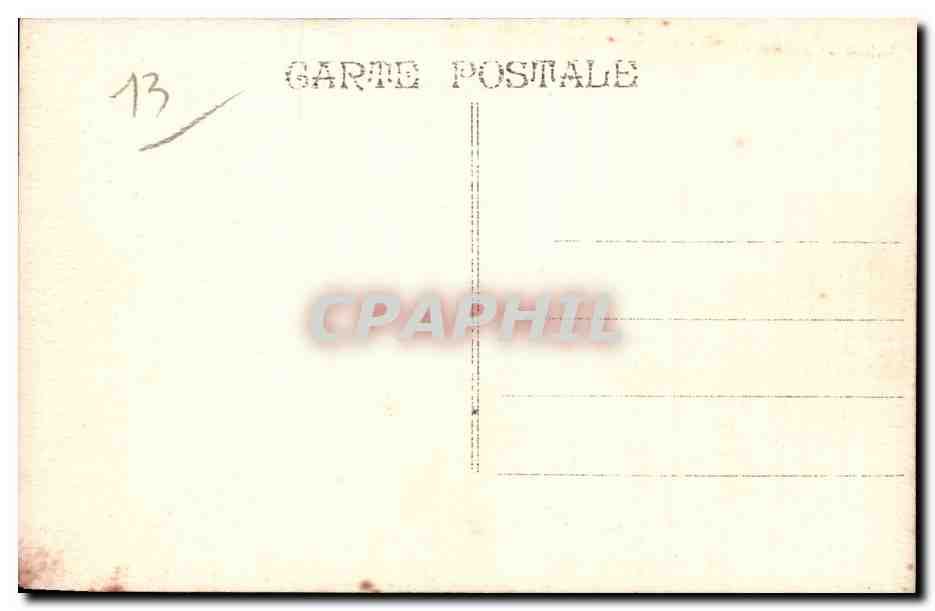 La Sardina del Viejo Puerto de Marsella — poema y porcelana — Mod. déposé — Reverso