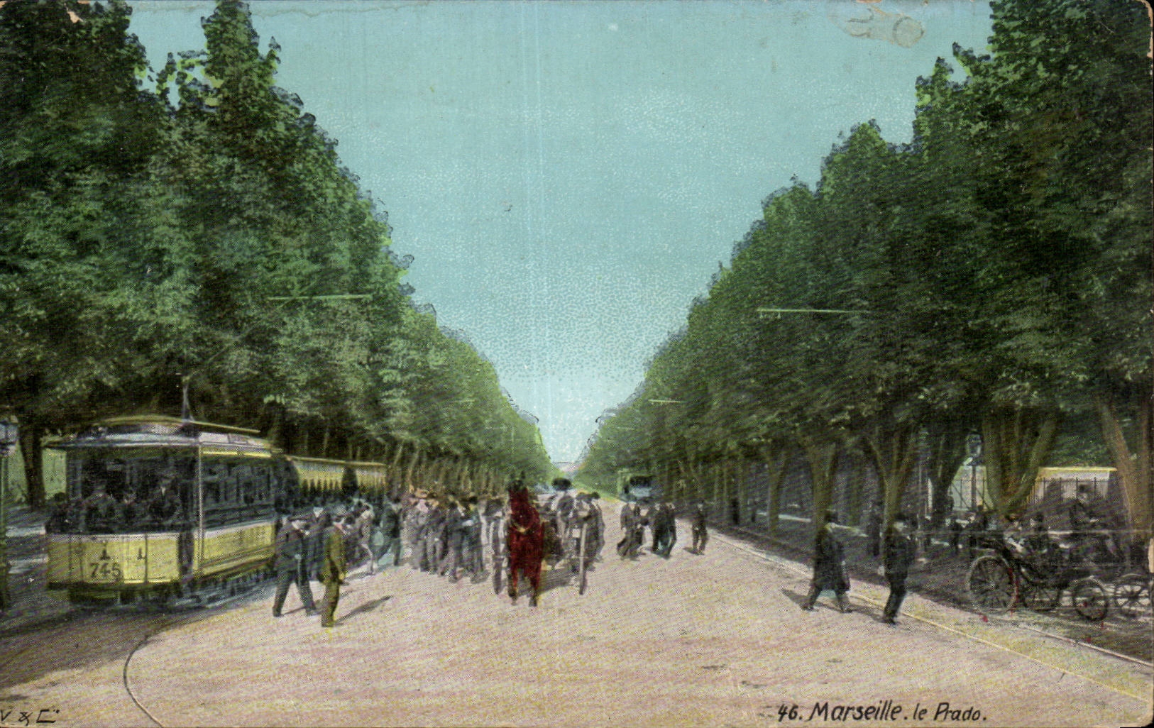 Marseille - Le Prado - CPA 