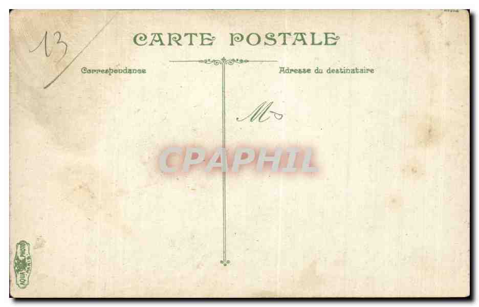 Marseille - Le Prado - CPA  — Rückseite