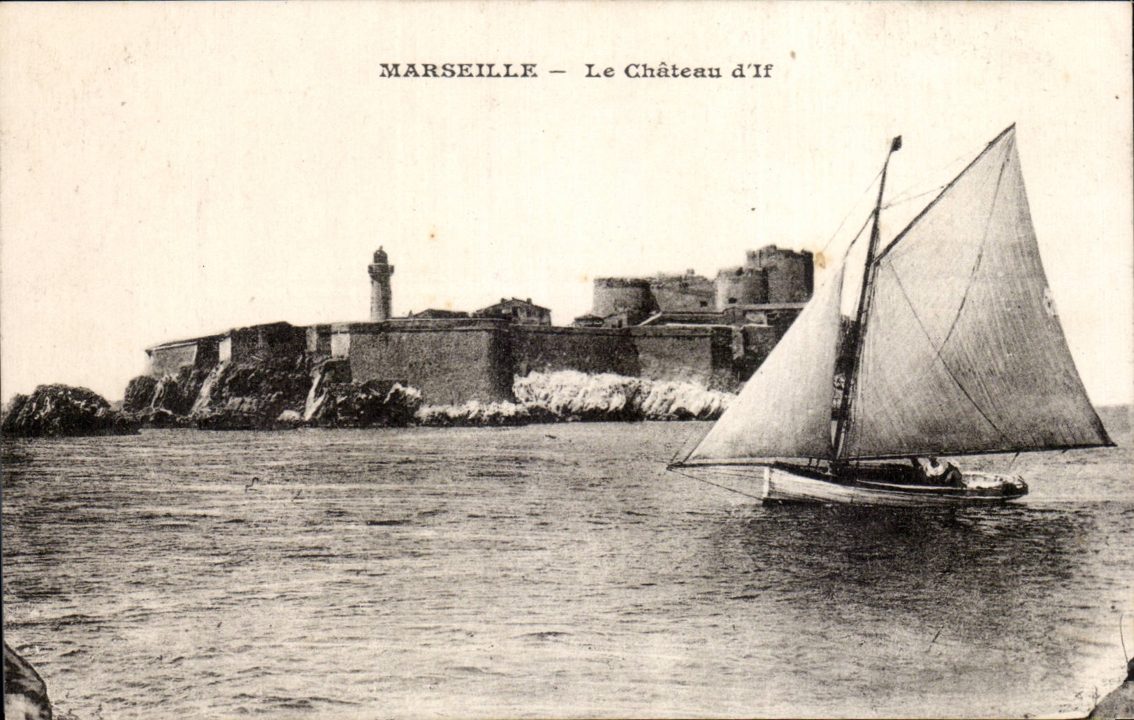 Marseille - Le Chateau d'If - CPA 