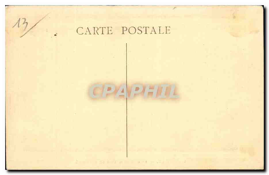 Marseille - La Corniche - Vignette - Anse du Maldorme - CPA  — Verso
