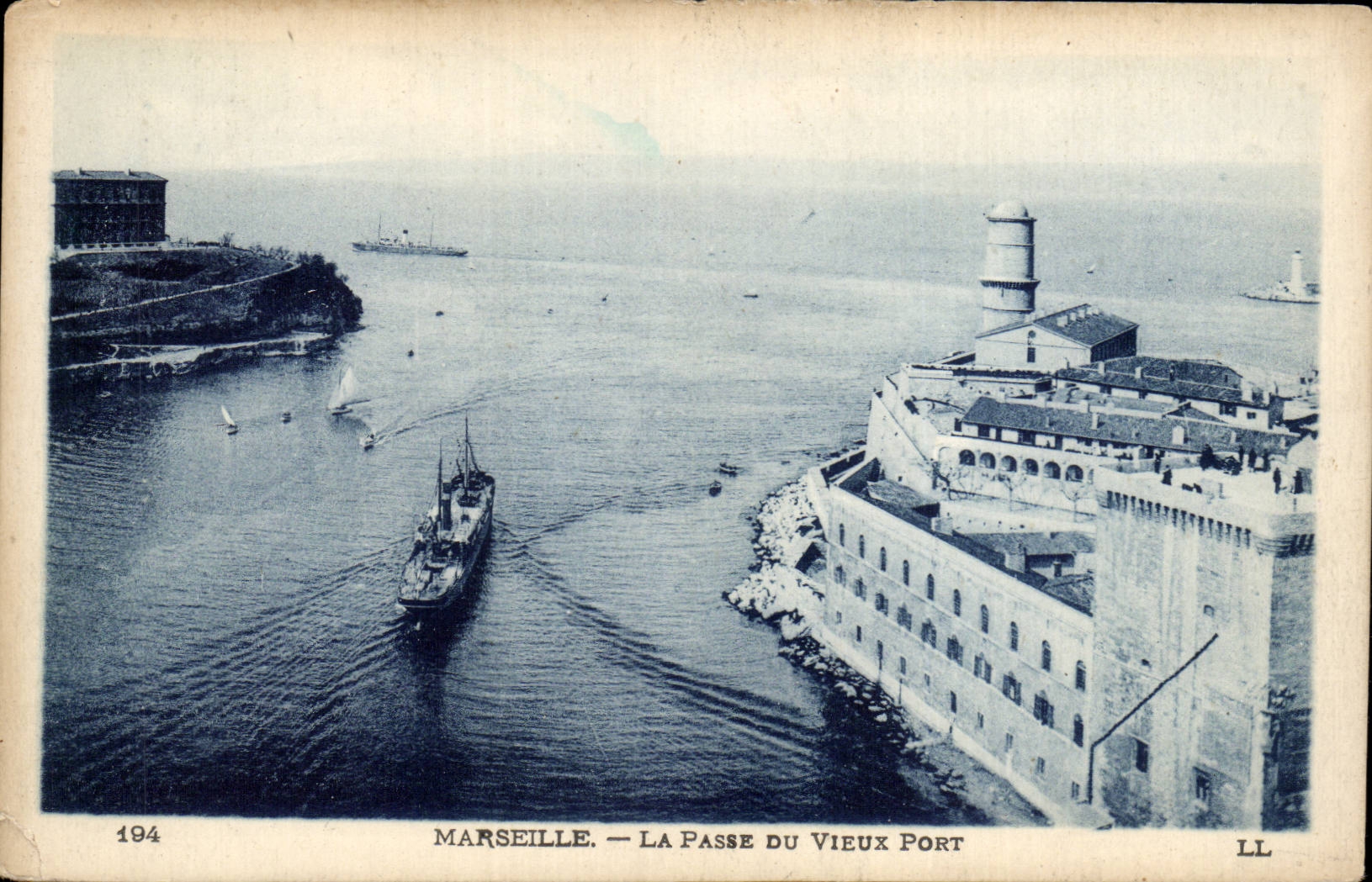 Marseille - La Passe du Vieux Port - CPA 