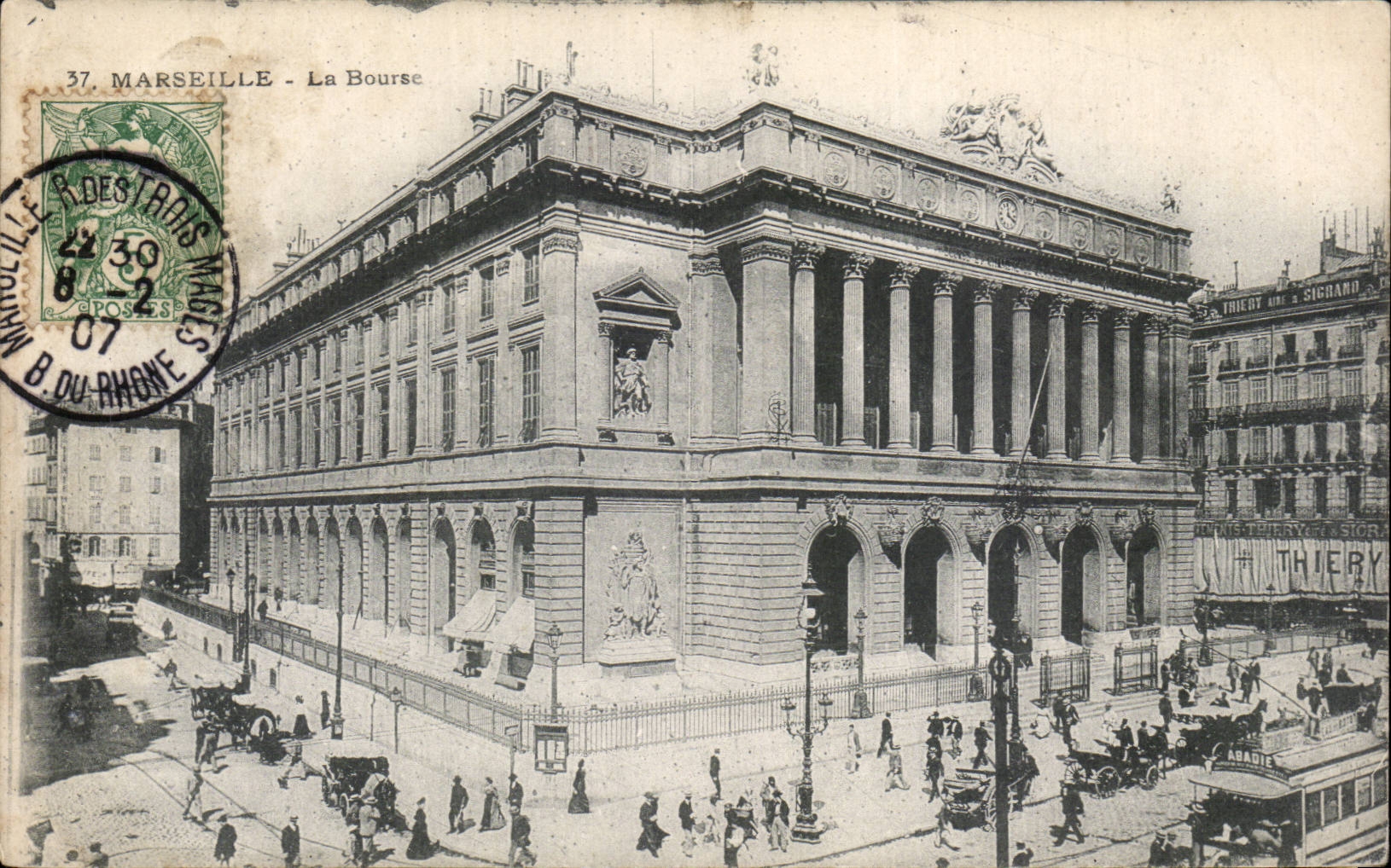 Marseille - La Bourse - CPA 