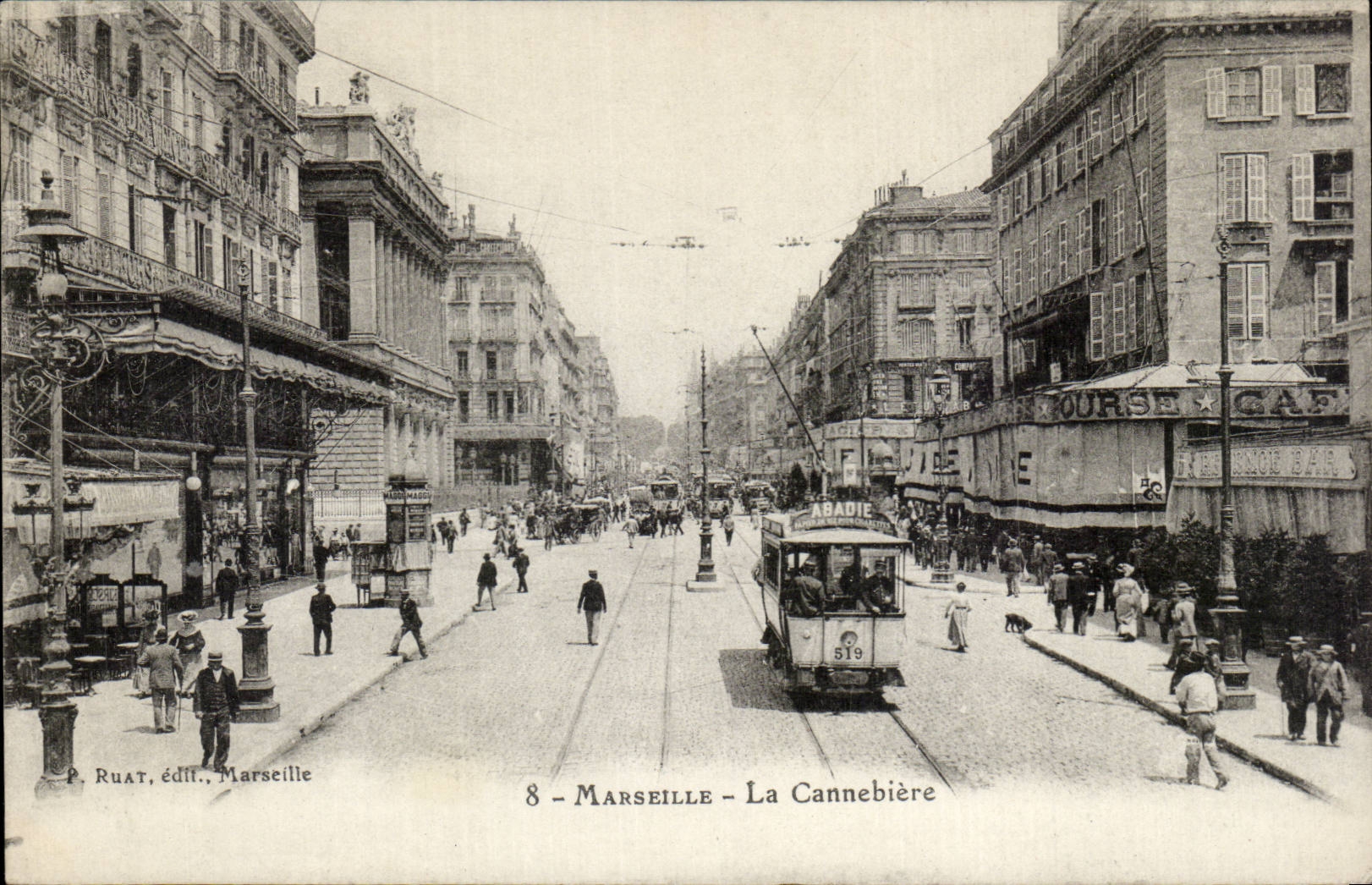 Marseille - La Cannebiere - CPA 