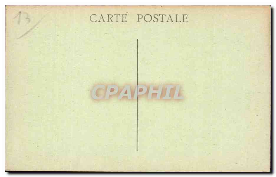 Marseille - Square de la Bourse - CPA  — Rückseite