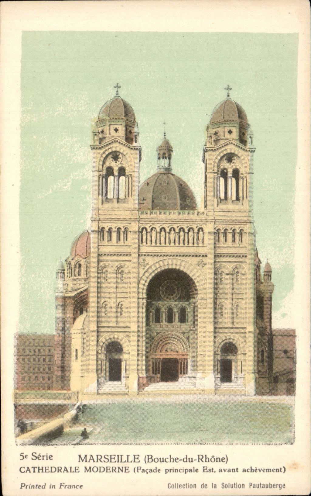 Marseille - Cathedrale Moderne - CPA 