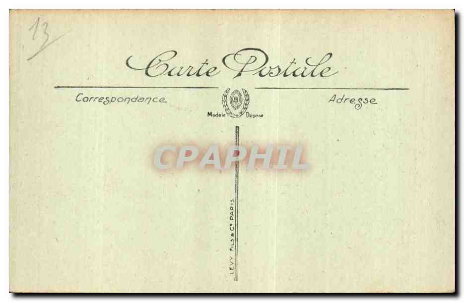 Marseille — Bassins et Quais de la Joliette — éditeur inconnu, n° 39 — Verso
