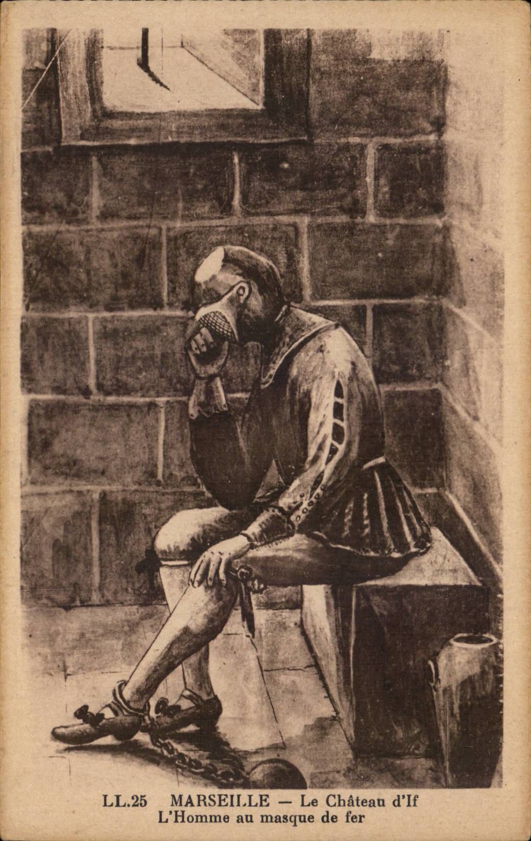 Marseille - Le Chateau d'If - L'Homme au Masque de Fer - CPA 