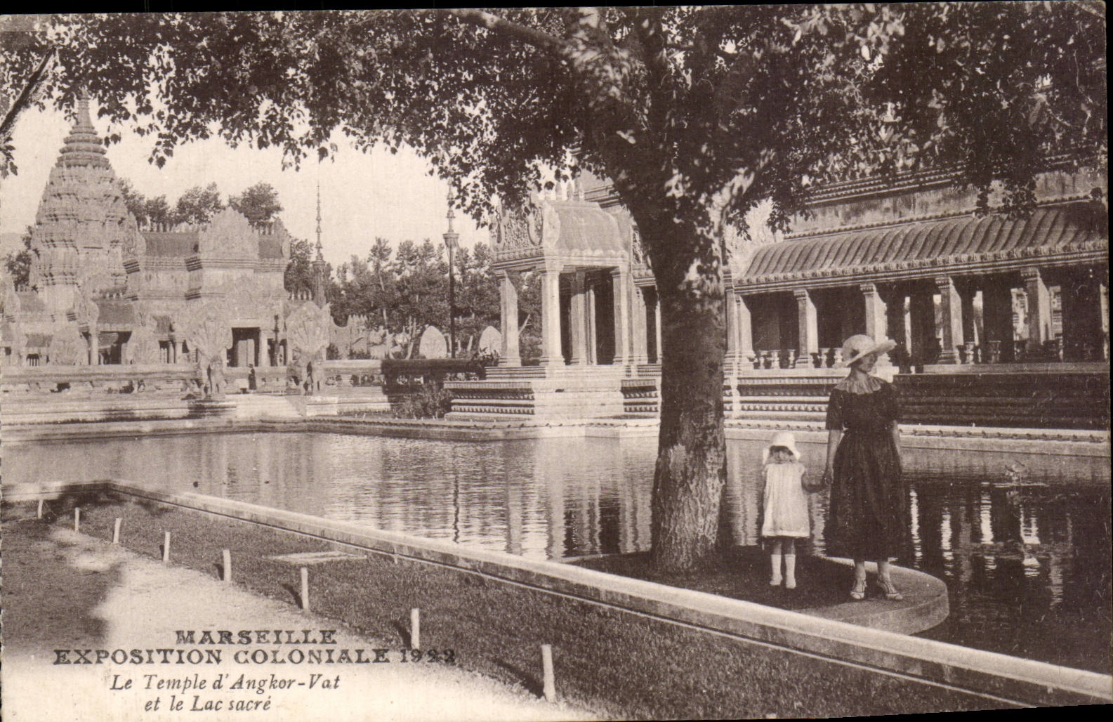 Marseille - Exposition Coloniale 1922 - enfant - CPA 