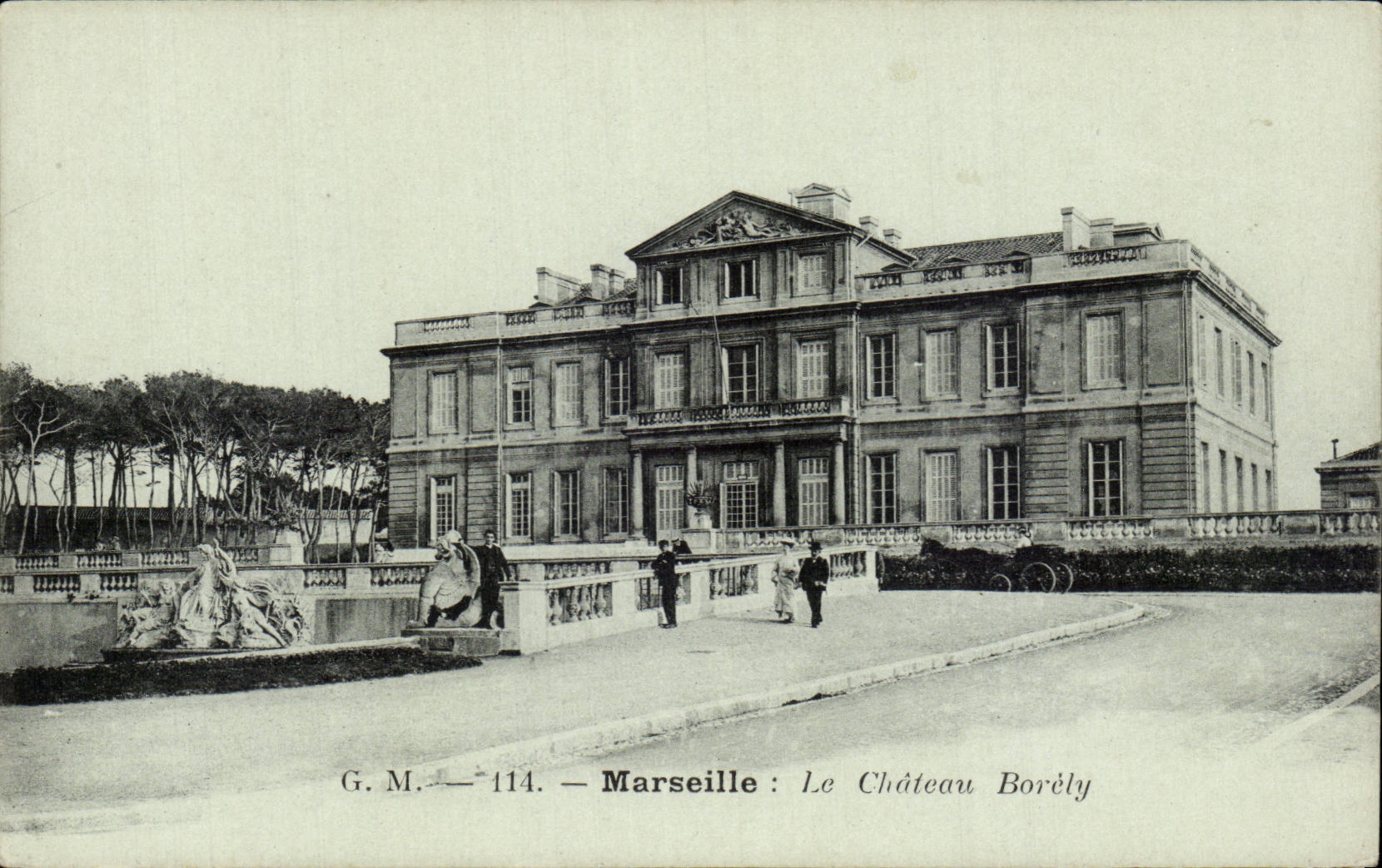 Marseille - Le Chateau Borely - CPA 