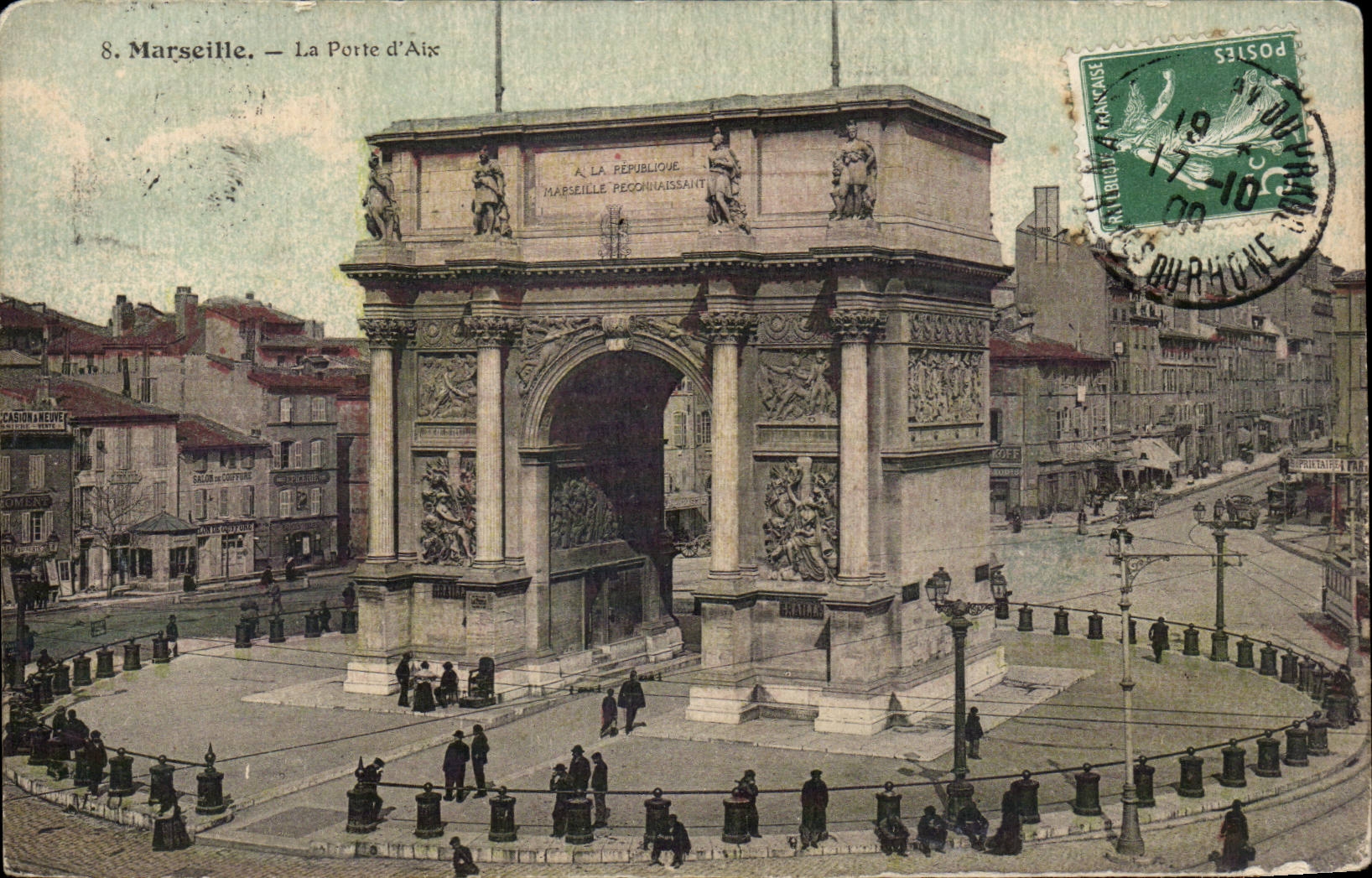 Marseille - La Porte d'Aix - CPA 