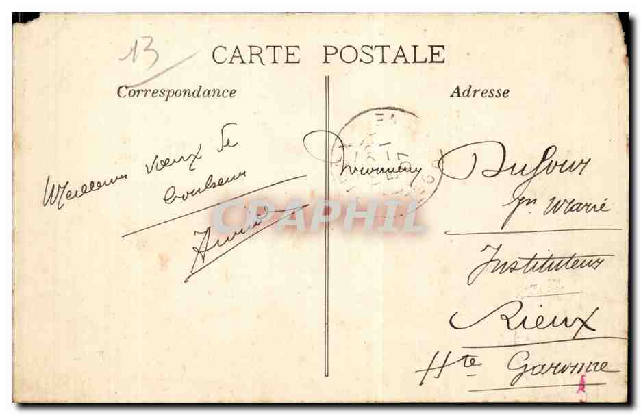 Marseille - Les Nouveaux Ports - CPA  — Rückseite