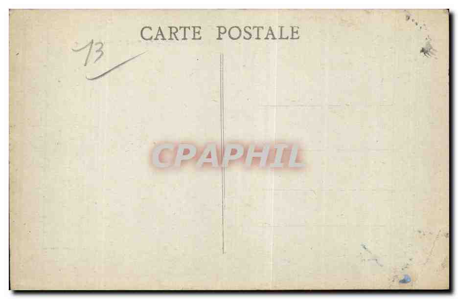 Marseille - Le Pont Transbordeur - CPA  — Verso