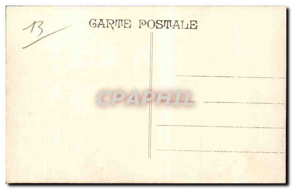Marseille - Exposition Coloniale 1922 - Le Lac du Village Soudanais - CPA  — Rückseite