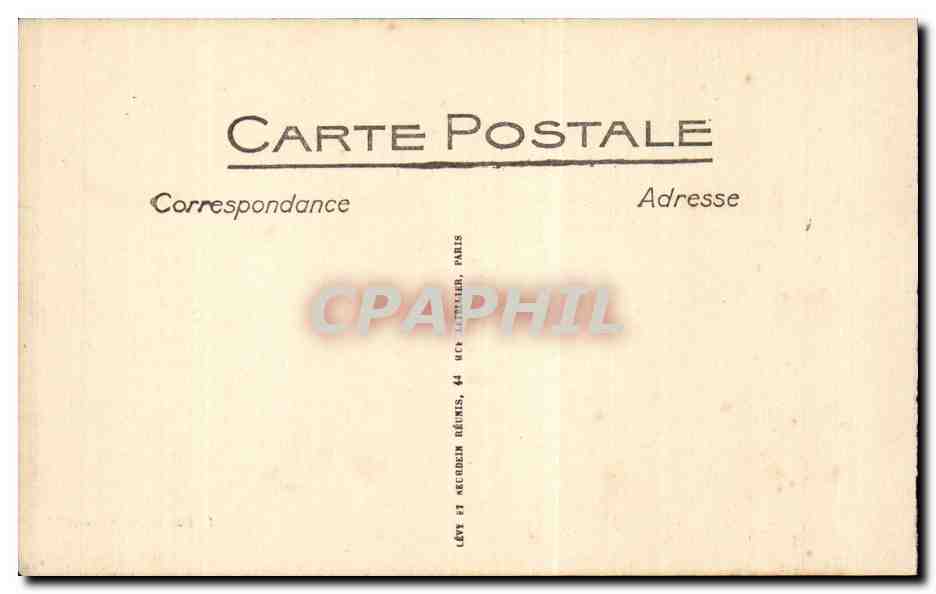 Marseille - Exposition Coloniale Porte du palais du Maroc - CPA  — Verso