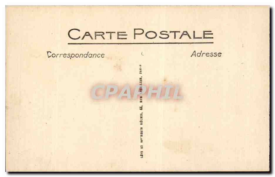 Marseille - Exposition Coloniale - Palais de la Tunisie - Afrique - Africa - CPA  — Verso