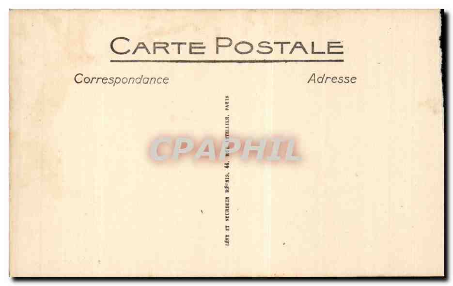 Marseille - Exposition Coloniale - Palais de l'Indo Chine - China - CPA  — Back